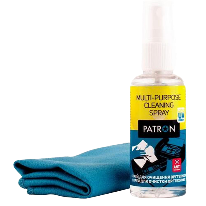 Cleaning set PATRON "F3-016" (Sprey 50ml+Wipe) Patron