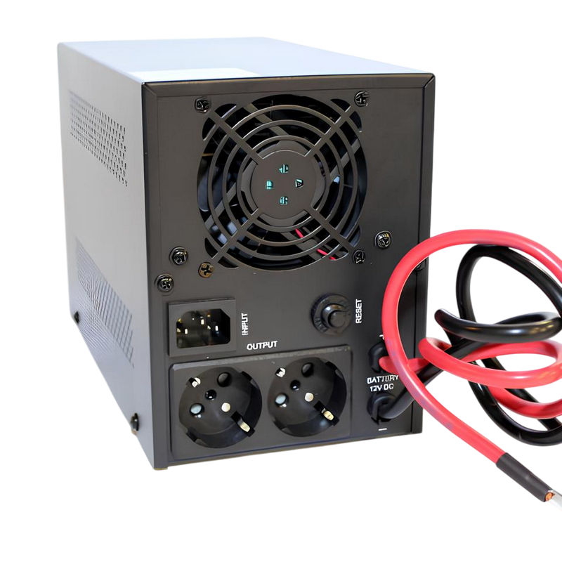 UPS SPS SH500IN 500VA/500W,12Vdc,10A max charge curr., External Battery Only, 2*Schuko Sockets