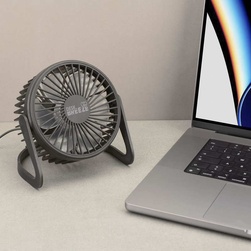 Fan Cellularline Desk Breeze, Black