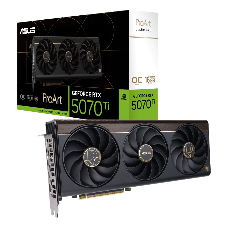 VGA ASUS RTX5070Ti 16GB GDDR7 ProArt OC (PROART-RTX5070TI-O16G)