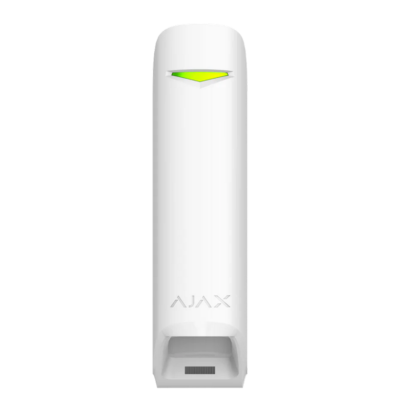 Ajax Wireless Security Narrow Beam Motion Detector "MotionProtect Curtain", White
