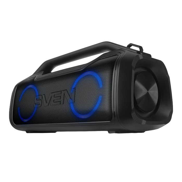Speakers SVEN "PS-390", 50W, Waterproof (IPx5), TWS, Bluetooth, microSD, 3600mA*h, Black
