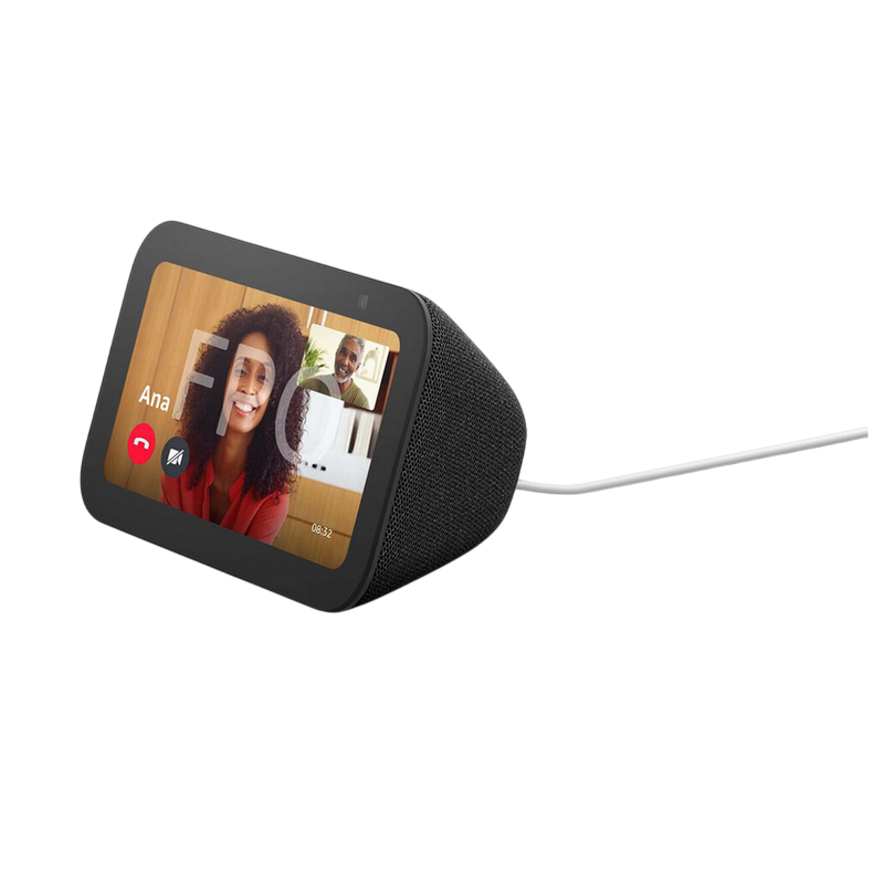 Amazon Echo Show 5 (3rd Gen) Smart Display and Alarm Clock, Charcoal