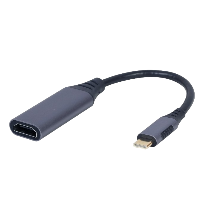 Adapter Type-C to HDMI socket 0.15m Cablexpert, up to 4K at 60 Hz, A-USB3C-HDMI-01