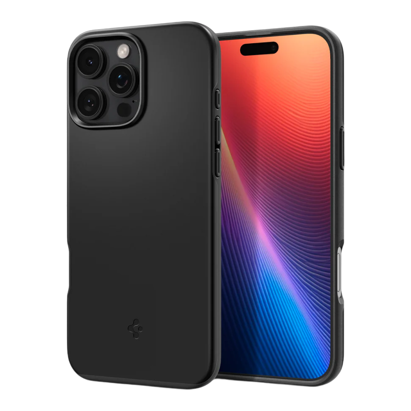 Spigen iPhone 16 Pro Max, Thin Fit Mag Magsafe, Black