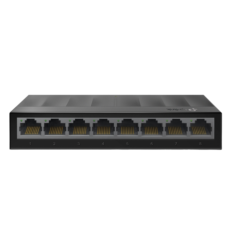 .8-port 10/100/1000Mbps Switch TP-LINK LiteWave "LS1008G", Plastic Case