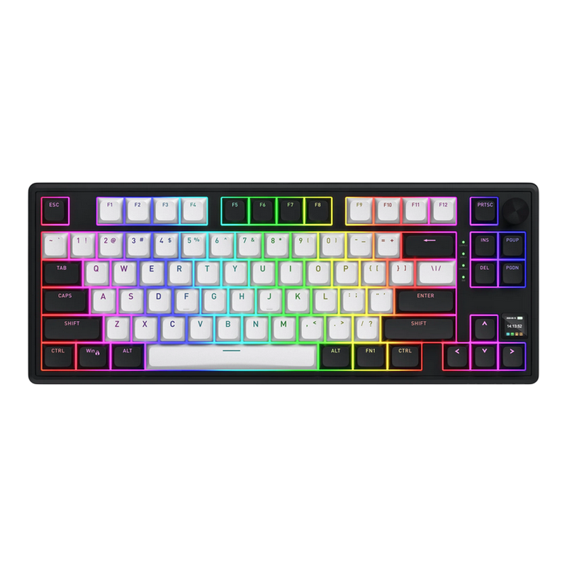 Wireless Gaming Keyboard HATOR Skyfall 80 MAG ULTIMA 8K Magnetic switches (HTK3880EU) white-black