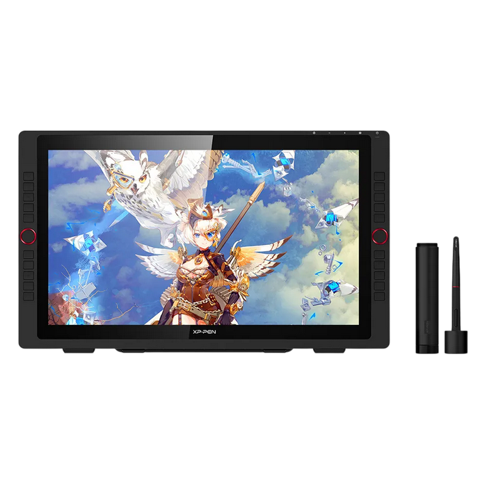 Graphic Display XP Pen Artist 22R Pro, 18.74” × 10.54”, Full HD, Battery-free Stylus, 8192 Levels, 5080 LPI, 20 hot keys, USB-C, HDMI, VGA, Black