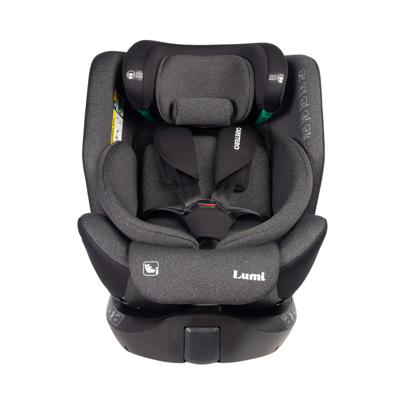 Scaun Auto Caretero LUMI I-SIZE DARK GREY (40-150)