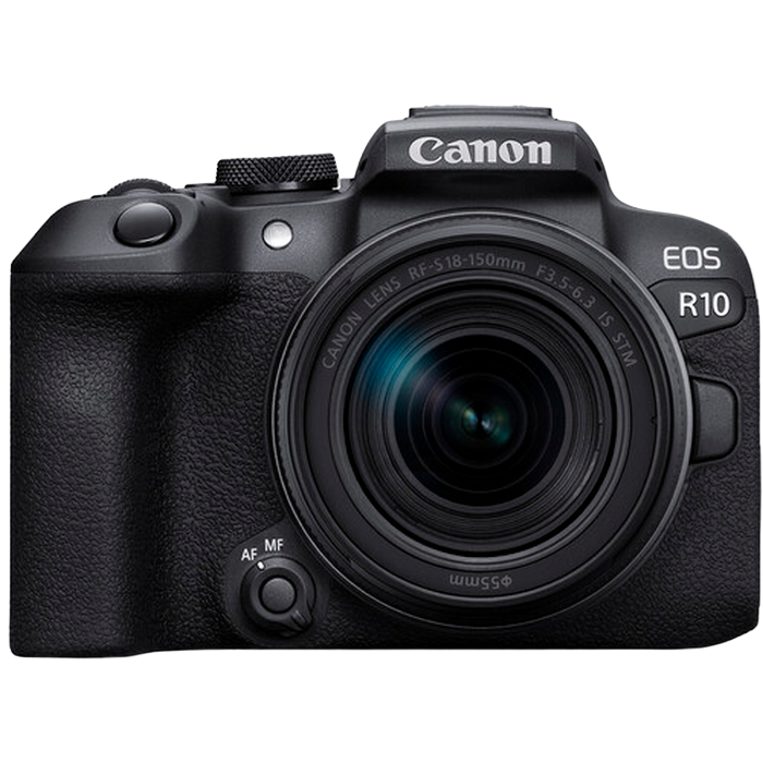 DC Canon EOS R10 Black & RF-S 18-150mm f/3.5-6.3 IS STM