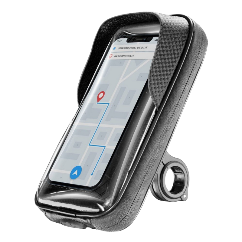 Motorbike Holder Cellular, Rider Shield (Waterproof), Black