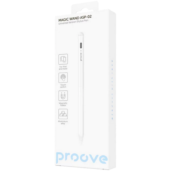Proove Stylus Pen Magic Wand Universal Version ASP-02,White