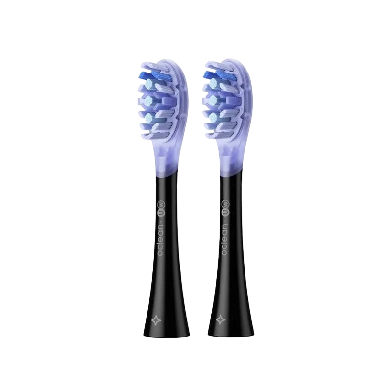 Plaque Control Brush Head Oclean UW02 B02 2-pk, Black