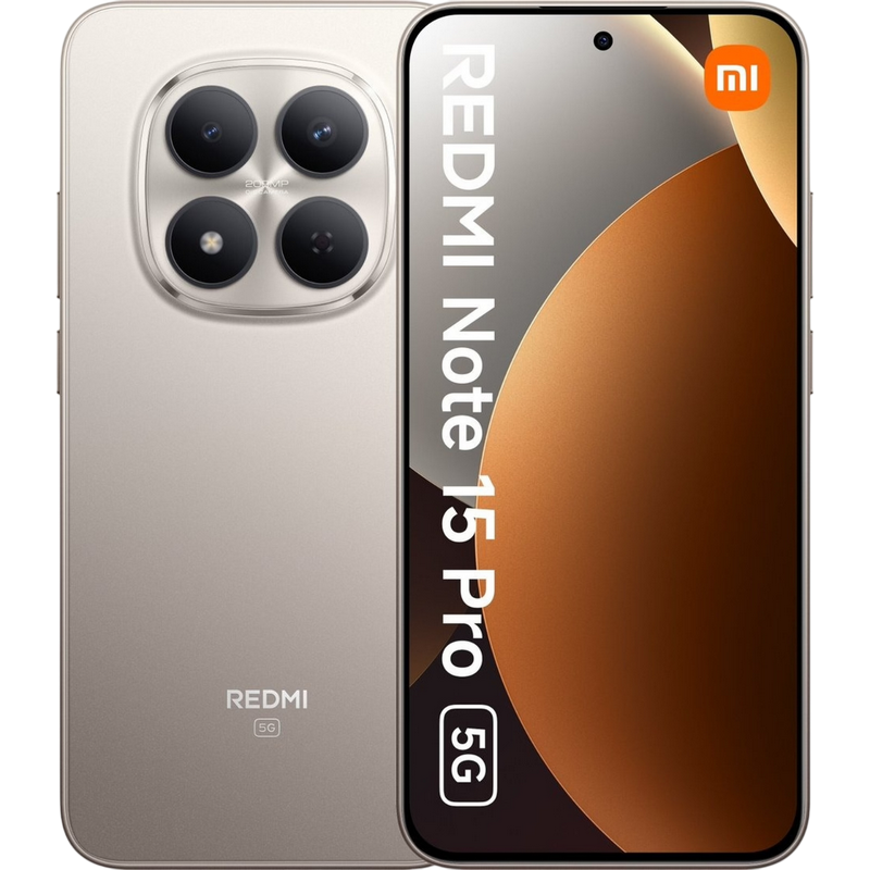 Redmi Note 15 Pro 5G 8/256GB EU Titanium