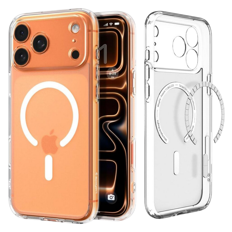 Spigen Iphone 17 Pro Max, Ultra Hybrid Mag Magsafe, Frost White