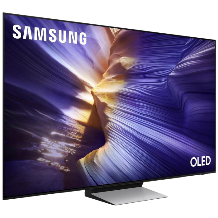 77" OLED SMART TV Samsung QE77S90FAEXUA, Quantum Dot OLED 4K UHD, Tizen OS, Black