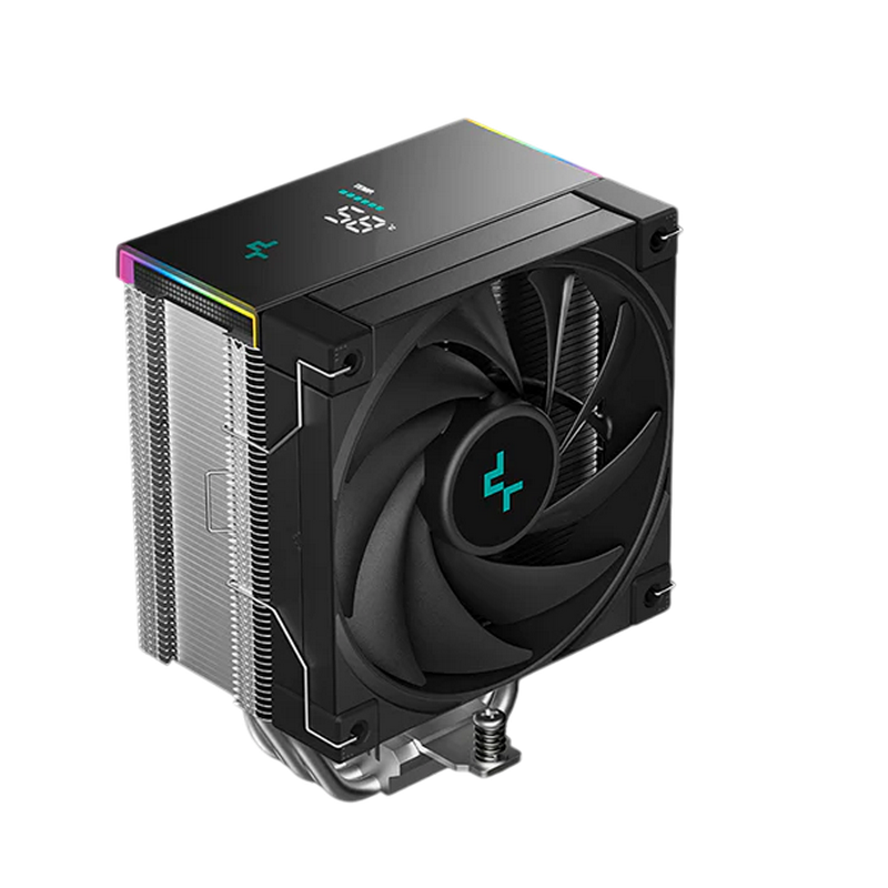 AC Deepcool "AK500S DIGITAL SE" (≤28dB, 500-1850RPM, 68.99 CFM, 120mm, ARGB, 5x6mm, Display, 904g.) Black