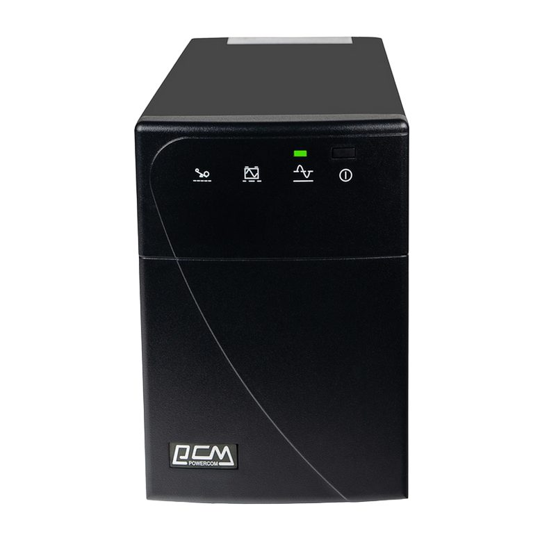 UPS PowerCom BNT-1000AP 1000VA/600W Line Interactive, AVR, RJ45, USB, 3*Schuko Sockets