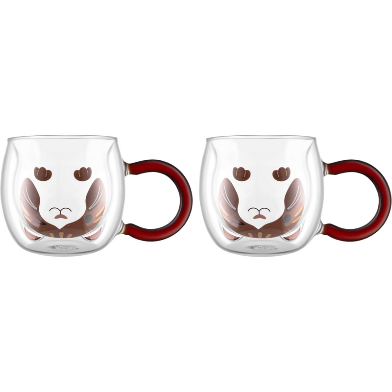Glass cups Ardesto 280ml 2pcs, AR2628BC