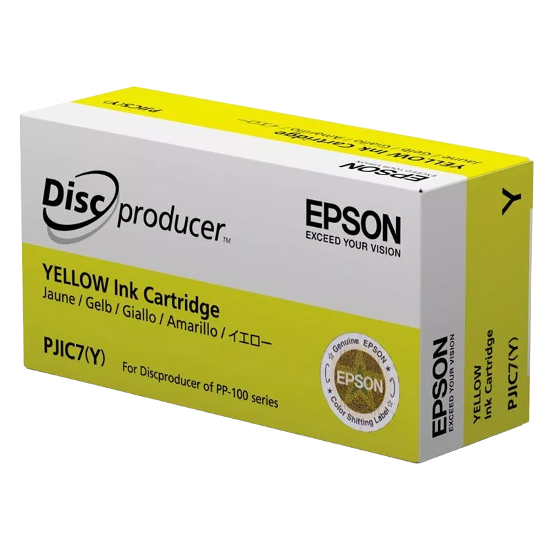 Ink Cartridge Epson PJIC7(Y), Yellow, PP-100