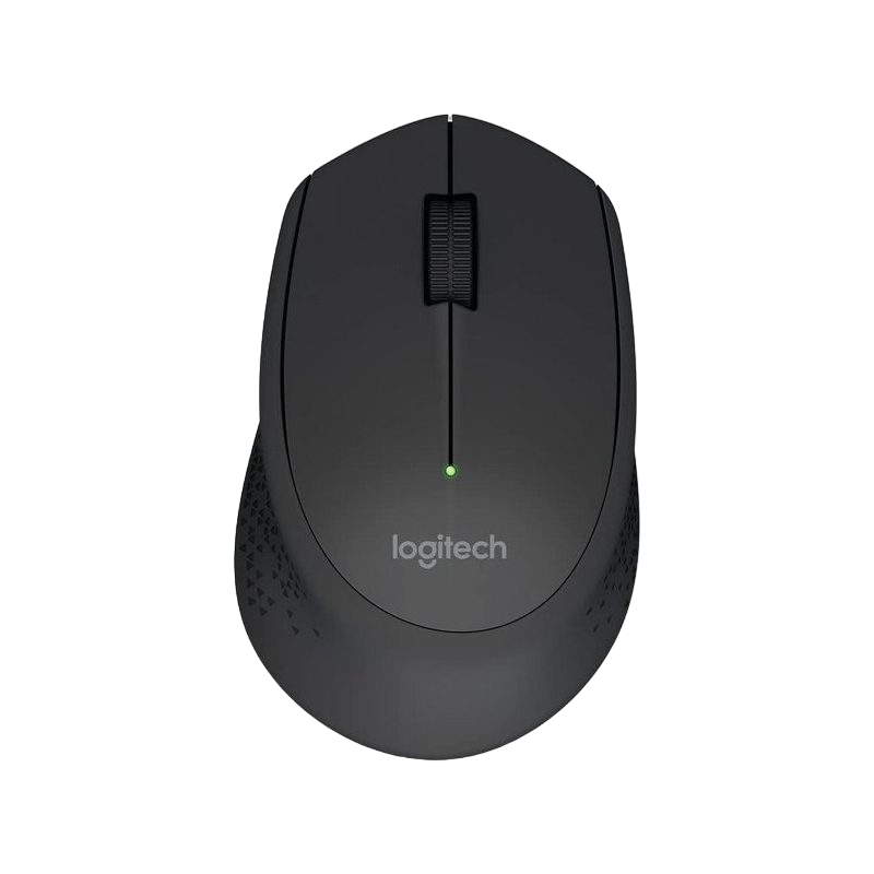 Wireless Mouse Logitech M280, 1000 dpi, 3 buttons, Ergonomic, 78g., 1xAA, 2,4Ghz, Black