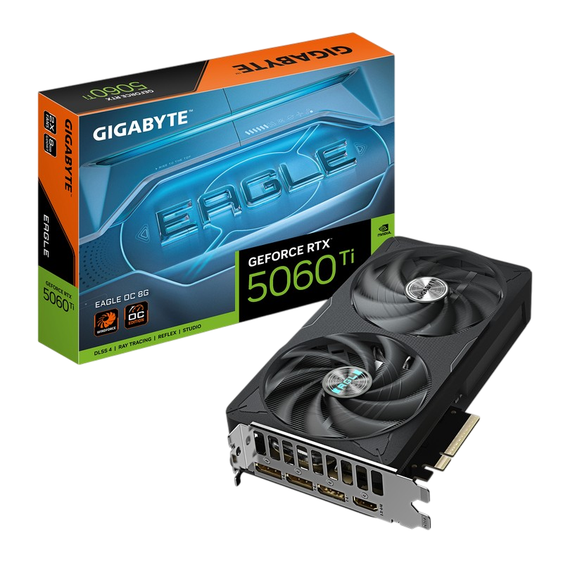 VGA Gigabyte RTX5060Ti 8GB GDDR7 Eagle OC (GV-N506TEAGLE OC-8GD)