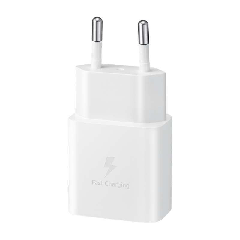 Original Sam. EP-T1510, Fast Travel Charger 15W PD (w/o cable), White