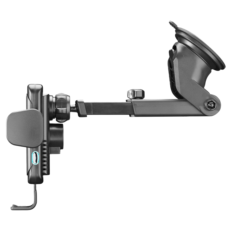 Suction Cup Car Holder Cellular, Hug Dual Pro With Wireless Charging 15W, Black