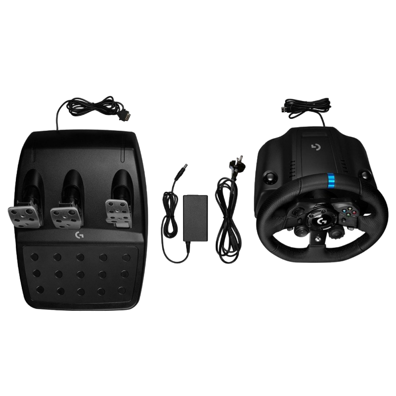 Wheel Logitech Driving Force Racing G923, for Xbox, 900 degree, Pedals, Dual-Motor Force Feedback