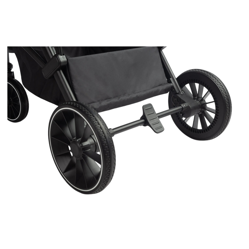 Carucior de plimbare pentru copii Caretero ELMA DARK GREY
