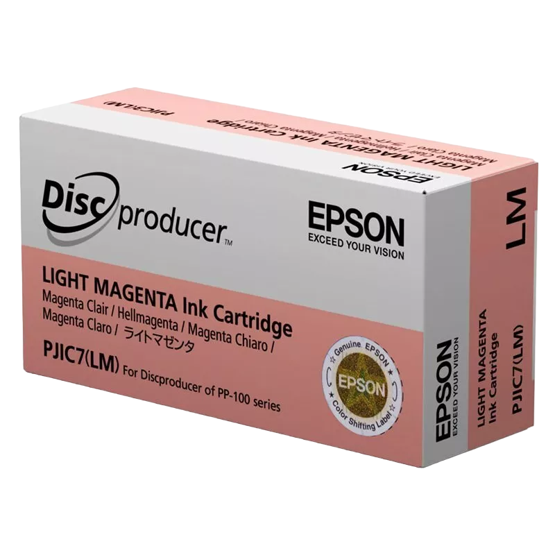 Ink Cartridge Epson PJIC7(LM), Light Magenta, PP-100