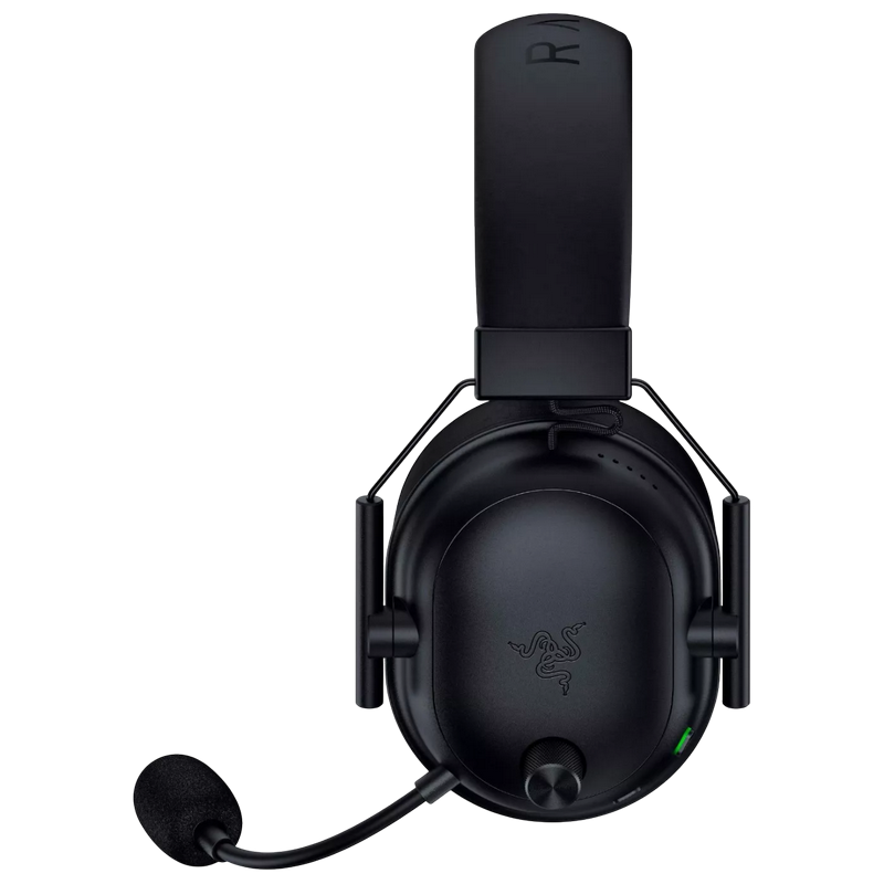 Gaming Wireless Headset Razer BlackShark V2 HyperSpeed, 50mm drivers, 12-28kHz, 32 Ohm, 100db, 280g, 70h, PNC, Detachable mic, 1.8m, USB+2.4+BT, Black