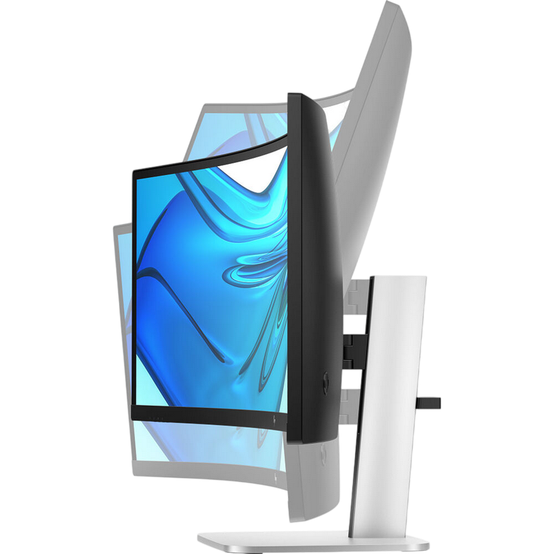 49" HP S5 Pro 549pm,Silver/Black,Curved-VA,5120x1440,165Hz,5ms,400cd,HDMI+DP+TypeC,LAN,WebCAM,Spkrs