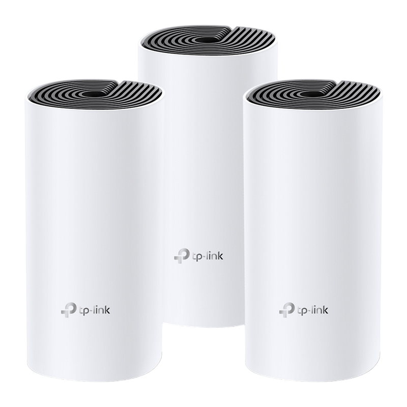Whole-Home Mesh Dual Band Wi-Fi AC System TP-LINK, "Deco M4(3-pack)", 1200Mbps, MU-MIMO, Gbit Ports