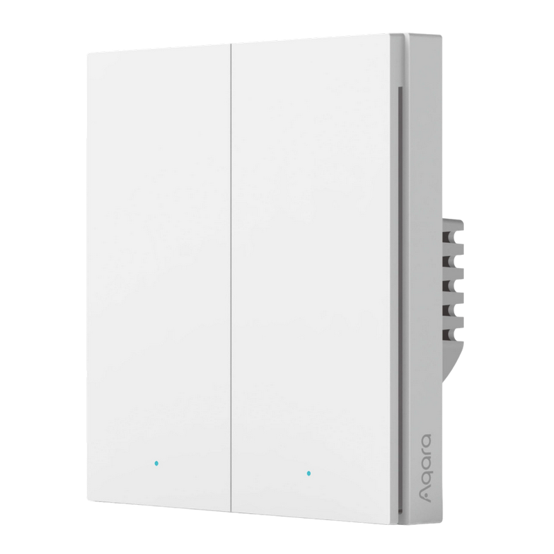 Aqara H1 Smart Wall Switch (With Neutral, Double Rocker)