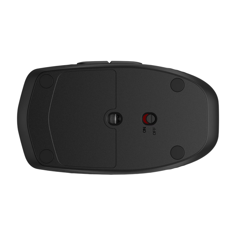 Wireless Mouse HP 420 Programmable, up to 4000 dpi, 7 buttons(6 prog.), Quiet, Multi surface tracking, 4-way Scrolling, 90g., 1xAA, Bluetooth, Black
