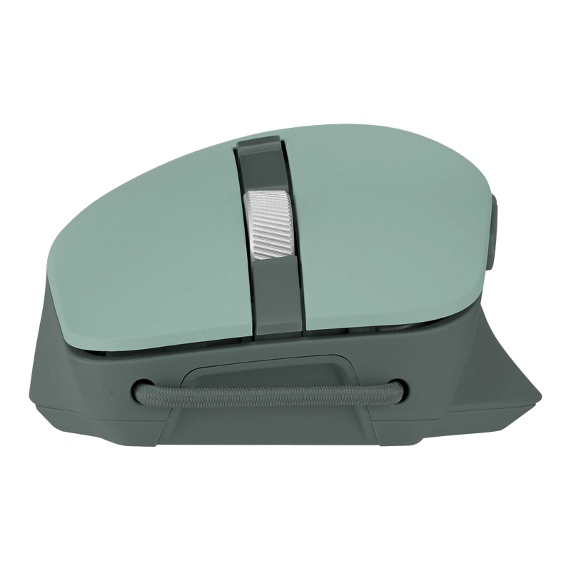 Wireless Mouse Asus SmartO MD200, up to 4200dpi, 6 buttons, Carrying Loop, 85g. 1xAA, 2.4/BT, Green Tea