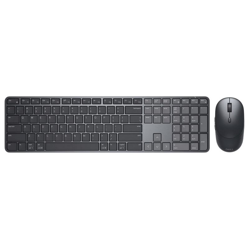 Wireless Keyboard & Mouse Dell Pro 7 Slim Keyboard and Mouse - KM726 - Russian (QWERTY)