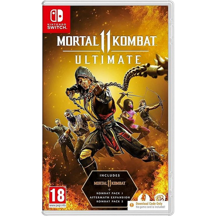 Game for Nintendo Switch Mortal Kombat 11 Ultimate (Code In Box)