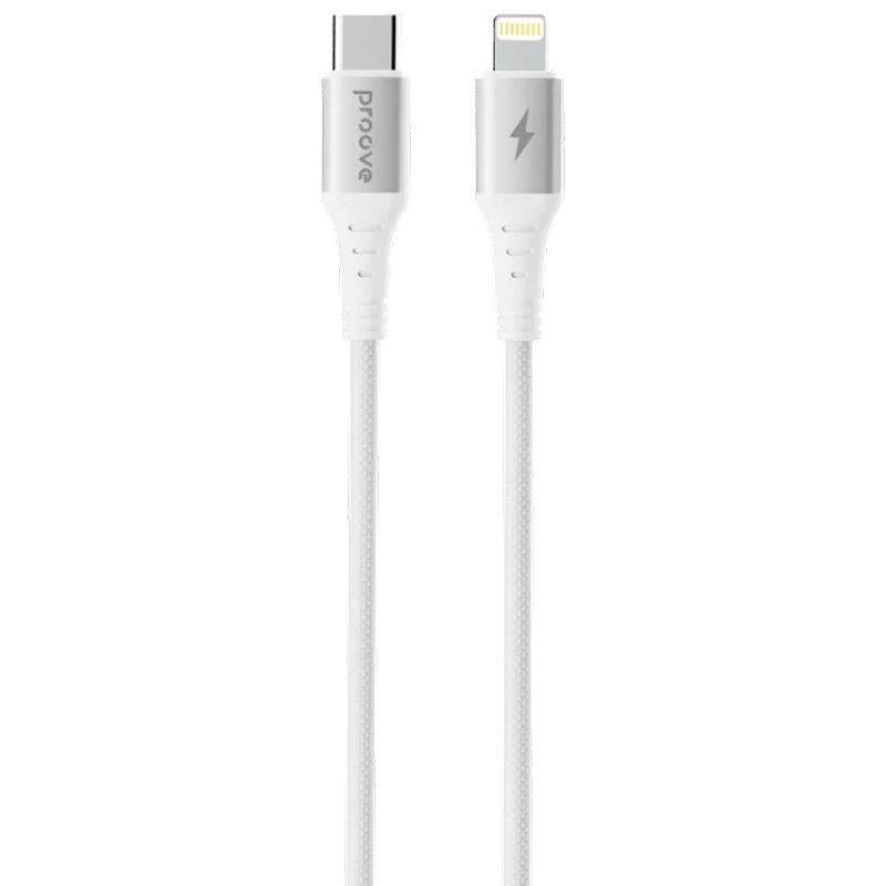Cablu Type-C (8-pin), Proove WireX 27W (1m),White