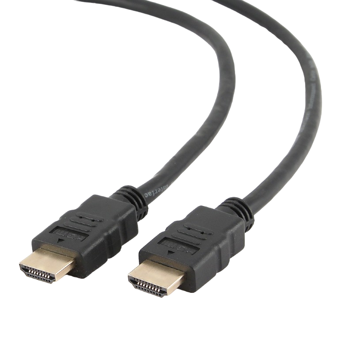 Cable HDMI to HDMI 1.0m Cablexpert, male-male, V1.4, Black, CC-HDMI4-1M