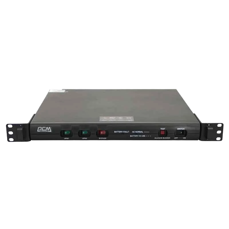 UPS PowerCom KIN-1000AP 1000VA/800W, Rack 1U, Line Interactive,LED, AVR, USB, RJ45, 5xIEC C13