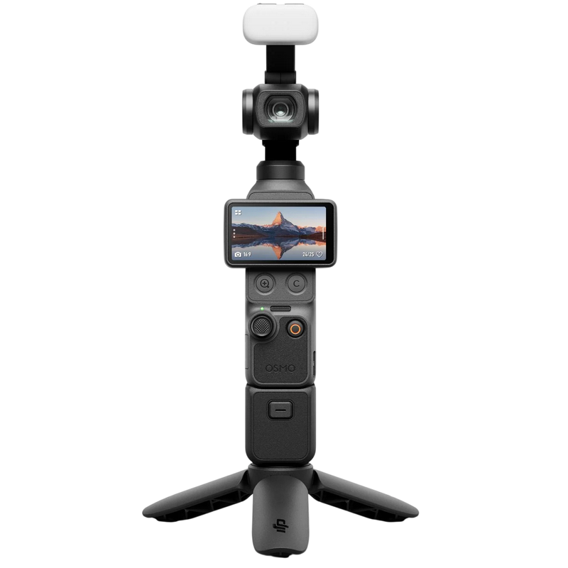 Camera Action cu stabilizator DJI Osmo Pocket 4 Creator Combo, Black