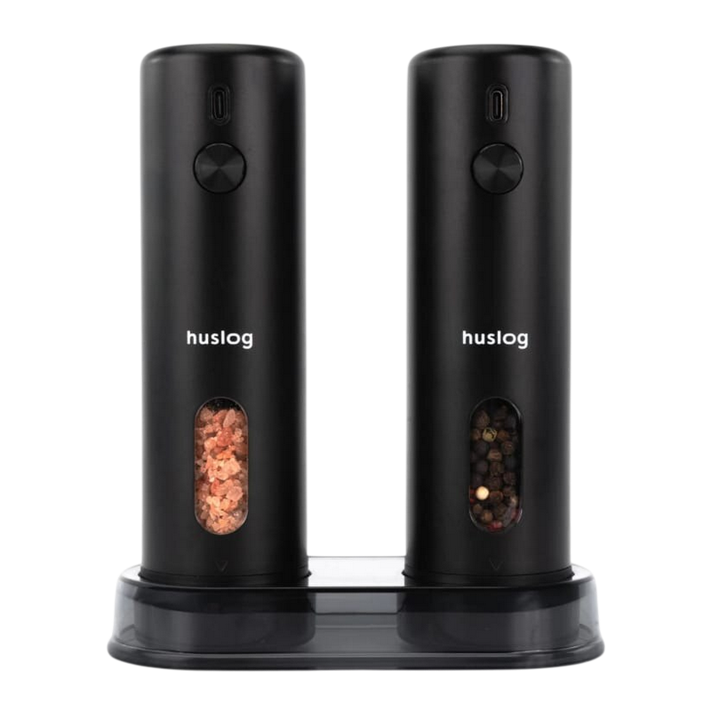 Huslog Set of electric grinders with USB charging HUS1035 - Black