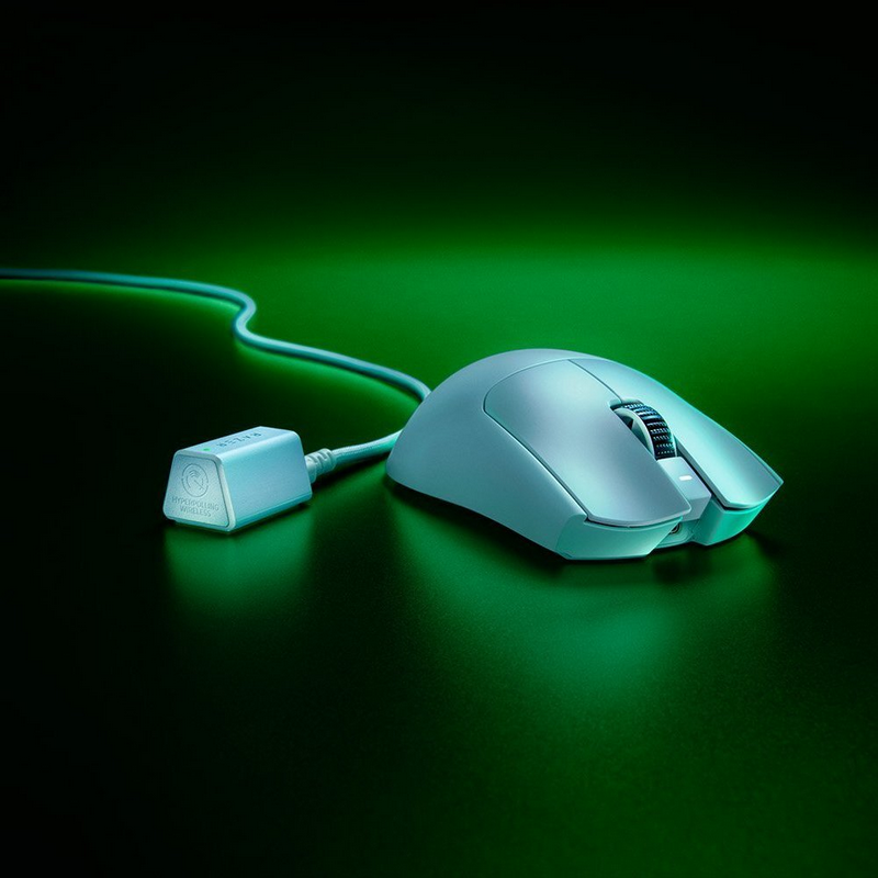 Gaming Wireless Mouse Razer Viper V3 Pro, 35k dpi, 6 buttons, 70G, 750IPS, 55g, 95h, 8kHz, Opt.SW, Dongle, 2.4Ghz, White