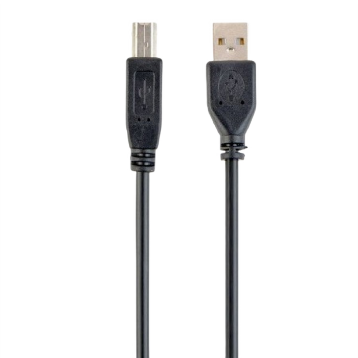 Cable USB, AM/BM, 4.5 m, USB2.0, High quality with ferrite core, CCP-USB2-AMBM-15
