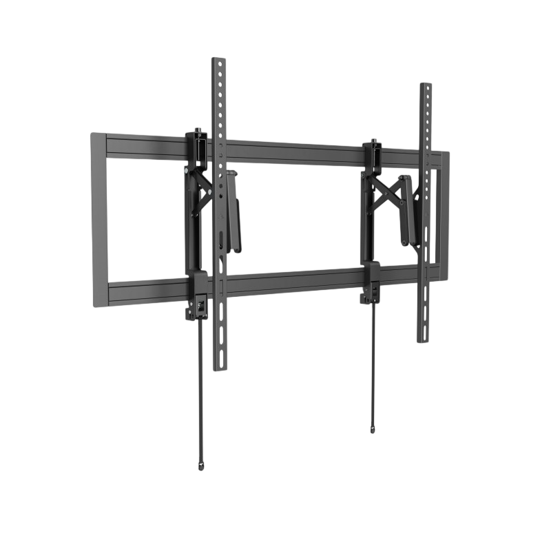 Wall Mount Reflecta PLANO Flat Extend 105-10060T; 55-105"; inclinable +10°/-15°; max load 80kg; black