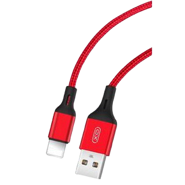 Lightning Cable XO, Braided NB143, 2M Red