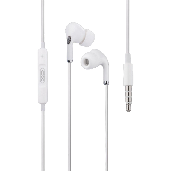 XO earphones, EP22 music, White
