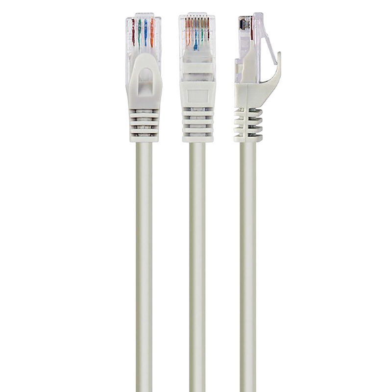 Patch Cord Cat.6U 1m Grey, PP6U-1M, Cablexpert, Stranded Unshielded